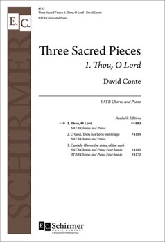 Three Sacred Pieces: 1. Thou, O Lord