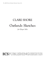 Oatlands Sketches by Shore Clare for Organ