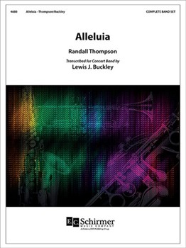 Alleluia by Thompson Randall - Farlee Robert Buckley - for Score and Parts