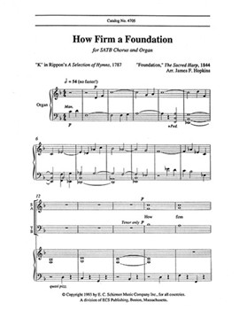 How Firm a Foundation