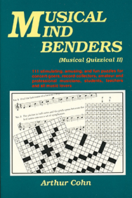 Musical Mind Benders by Cohn Arthur for Text
