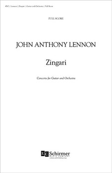 Zingari, Concerto for Guitar and Orchestra (Additional Full Score)