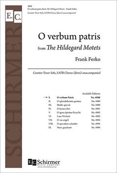 O Verbum Patris by Ferko Frank von Bingen Hildegard for SATB divisi