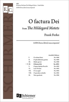 O Factura Dei by Ferko Frank von Bingen Hildegard for SATB