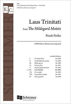 Laus Trinitatis by Ferko Frank von Bingen Hildegard for SATB divisi