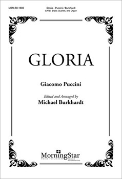 Gloria by Puccini Giacomo - Burkhardt Michael - for SATB