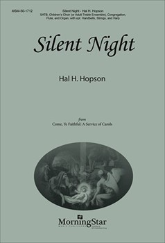 Silent Night by Hopson Hal H for SATB and Children's Choir
