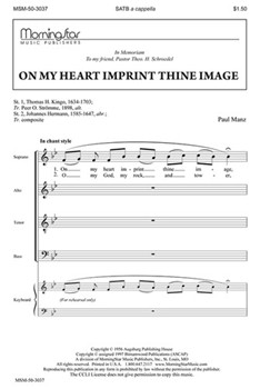 On My Heart Imprint Thine Image