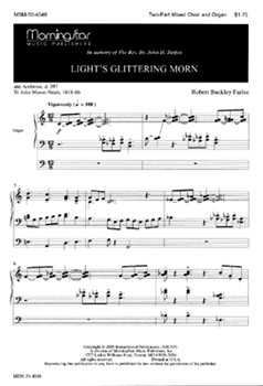 Light's Glittering Morn by Farlee Robert Buckley for 2-Part Mixed