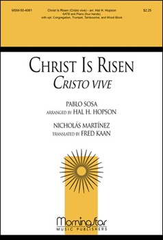 Christ Is Risen by Hopson Hal H for SATB Optional Congregation