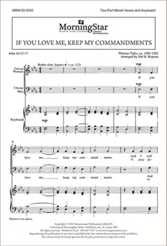 If You Love Me, Keep My Commandments