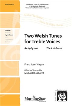 2 Welsh Tunes For Treble Voices by Burkhardt Michael - Burkhardt Michael - for Unison/2-Part