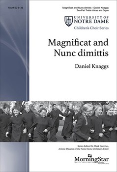 Magnificat and Nunc dimittis by Knaggs Daniel for 2-Part Treble