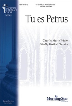 Tu Es Petrus by Cherwien David M - Widor Charles Marie - for SATB