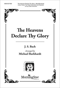 The Heavens Declare Thy Glory (Choral Score)