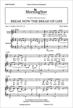 Break Now The Bread Of Life by James Gary for Unison