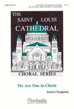 We Are One In Christ by Chepponis James for Full Score