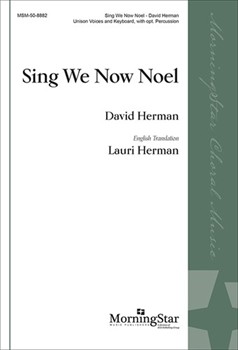 Sing We Now Noel (Choral Score)