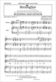 Blessing and Honor (Choral Score)
