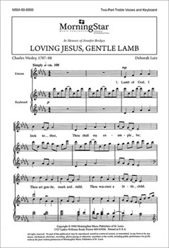 Loving Jesus, Gentle Lamb