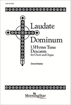 Laudate Dominum by Heller David for Unison