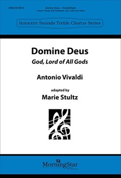 Domine Deus by Stultz Marie - Vivaldi A. - for Unison