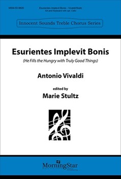 Esurientes Implevit Bonis by Stultz Marie - Vivaldi A. - for 2-Part or SSA