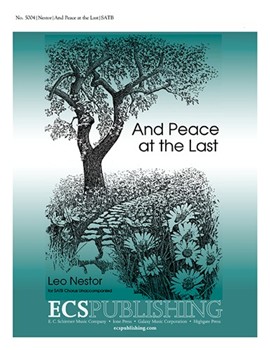 And Peace at the Last by Nestor Leo Cardinal Newman John Henry for SATB