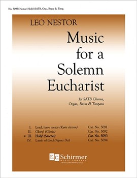 Music for a Solemn Eucharist: 3. Sanctus