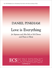 Love is Everything (Choral Score)