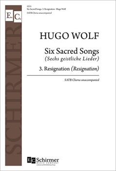 Six Sacred Songs: 3. Resignation
