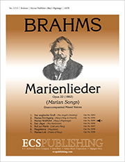 Marienlieder: 3. Marias Wallfahrt (Mary's Pilgrimage)