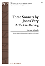 Three Sonnets by Jones Very: 2. The Fair Morning