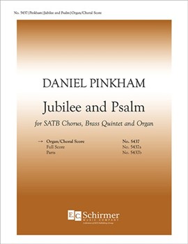 Jubilee and Psalm (Organ/Choral Score)