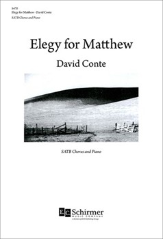 Elegy for Matthew by Conte David for SATB