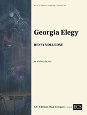 Georgia Elegy by Mollicone Henry for Cello Solo