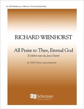 All Praise to Thee, Eternal God