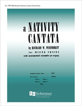 A Nativity Cantata (Choral Score)