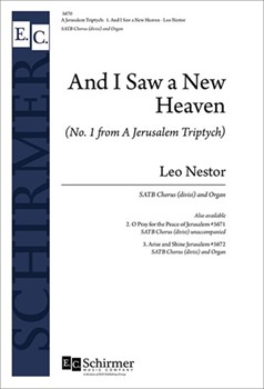 A Jerusalem Triptych: 1. And I Saw a New Heaven