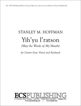 Yih'yu L'ratson by Hoffman Stanley for Low Voice