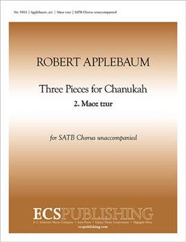 Moaz Tzur by Applebaum Robert for SATB a cappella