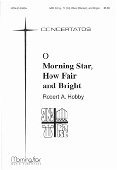 O Morning Star, How Fair and Bright (Full Score)
