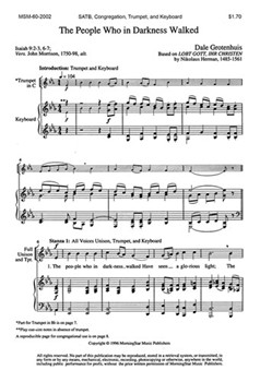 The People Who in Darkness Walked