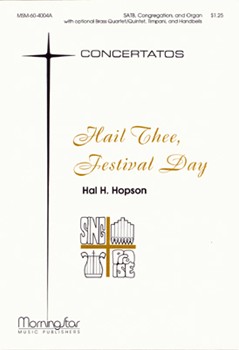 Hail Thee Festival Day by Vaughan Williams Ralph - Hopson Hal H - for Full Score