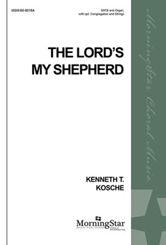 The Lord's My Shepherd (Choral Score)