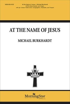 At The Name Of Jesus by Burkhardt Michael - Vaughan Williams Ralph - for SATB Optional Unison Voices Congregation