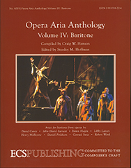 Opera Aria Anthology Volume Iv by Various - Hoffman Stanley M - for Baritone/Medium Voice