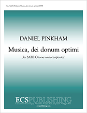 Musica, dei donum optimi