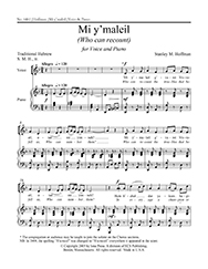 Mi Y'maleil by Hoffman Stanley for Solo Voice (High Voice/Medium Voice/Low Voice)