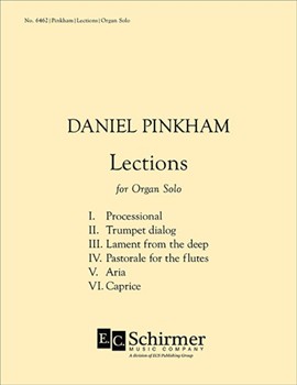 Lections by Pinkham Daniel for Organ